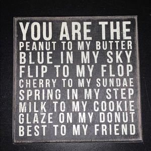 Small Friendship Sign